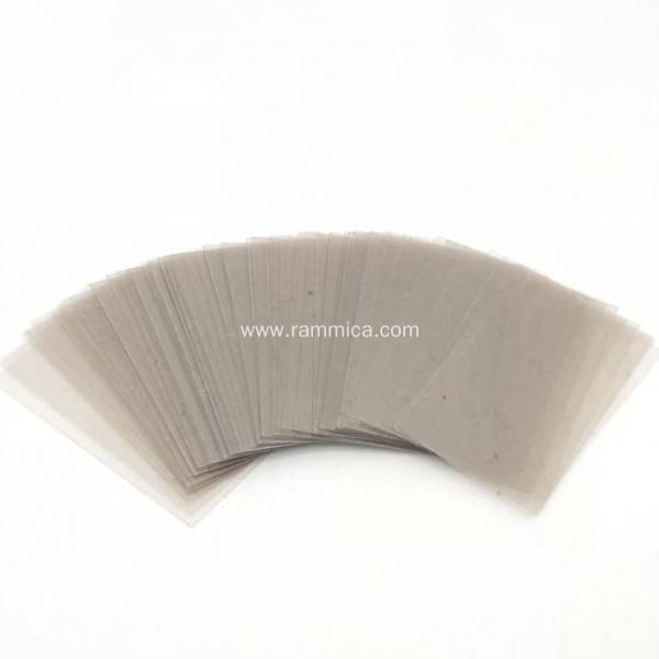 56x28x0.3mm Natural mica cut